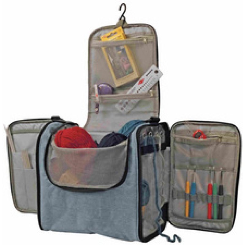 KLEIBER Sac pour accessoires de couture et tricot "COEURS"