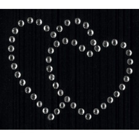 KLEIBER Application strass "Chouette 1", 65 x 60 mm