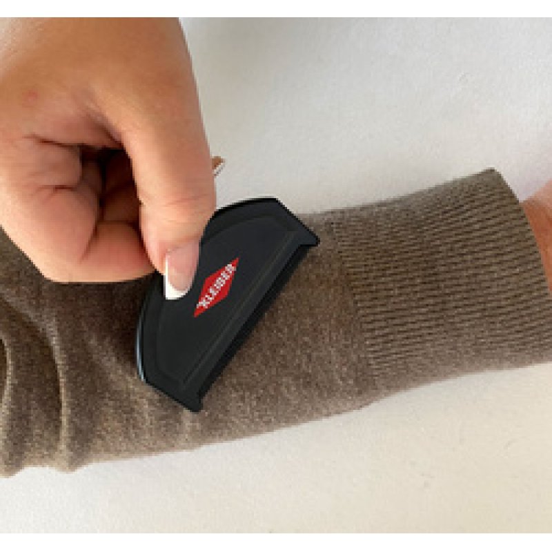 KLEIBER Peigne pour laine & chachemire, en plastique, noir