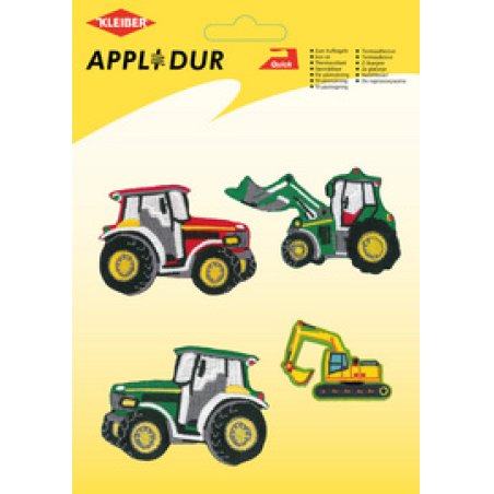 KLEIBER Assortiment d'applications "Vehicles 2", 4 motifs