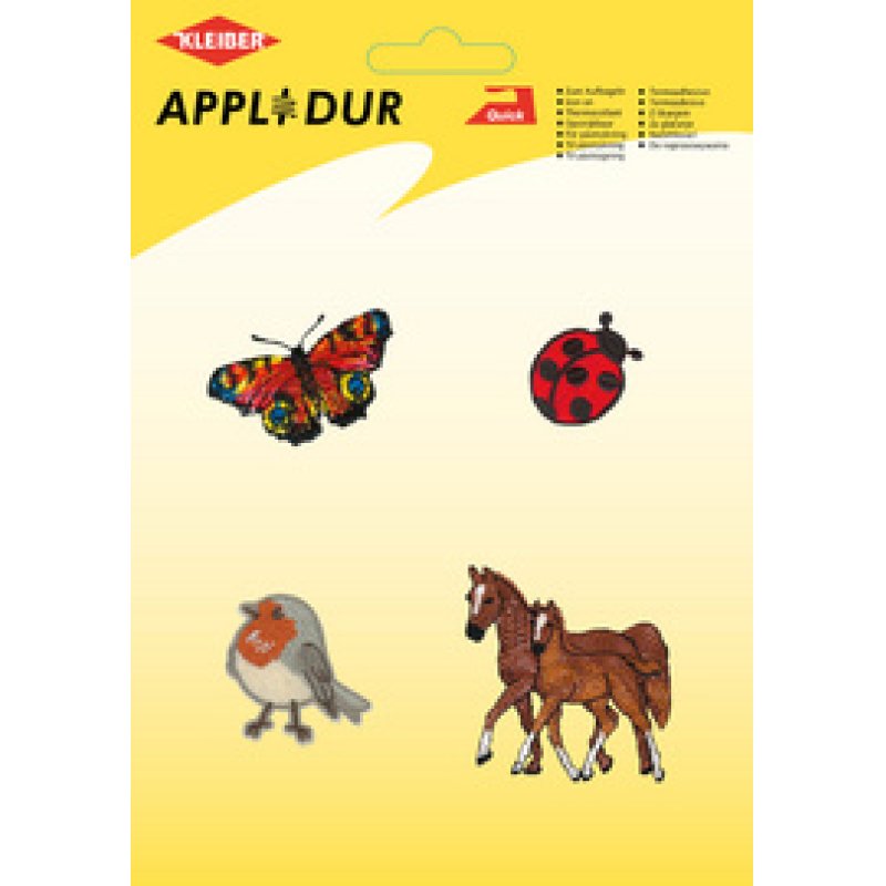 KLEIBER Assortiment d'applications "Cartoon animal"