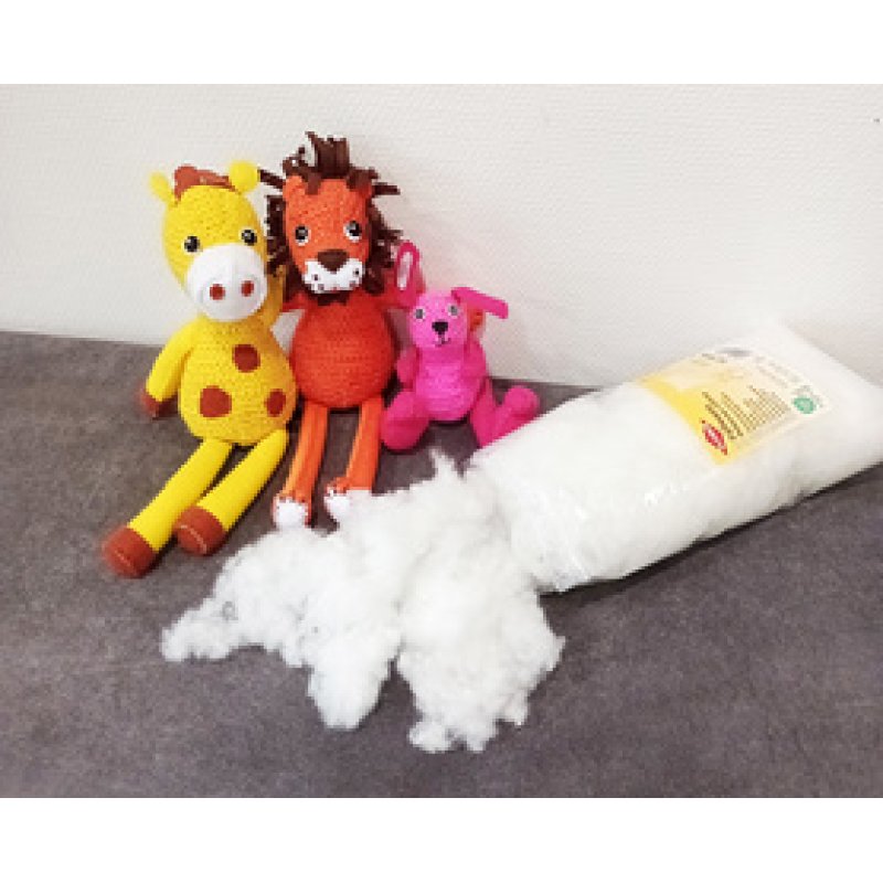 KLEIBER Ouate de rembourrage, blanc cassé, contenu: 1 kg