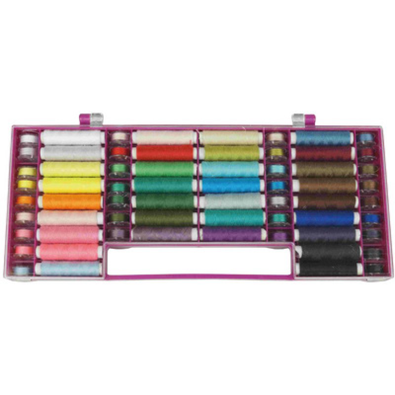 KLEIBER Jeu de fil à coudre Syngarn, 64 pièces, violet