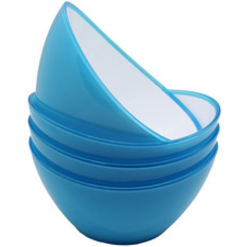 Linden Berg Set de saladier, 0,5 Litres, set de 4, bleu