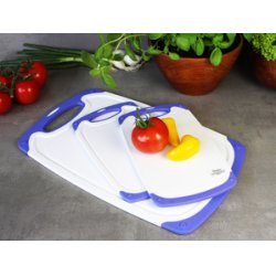 Linden Berg Planche à découper, 150 x 250 mm, blanc/violet