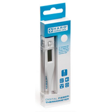 HARO Thermomètre, pointe fixe, blanc/bleu