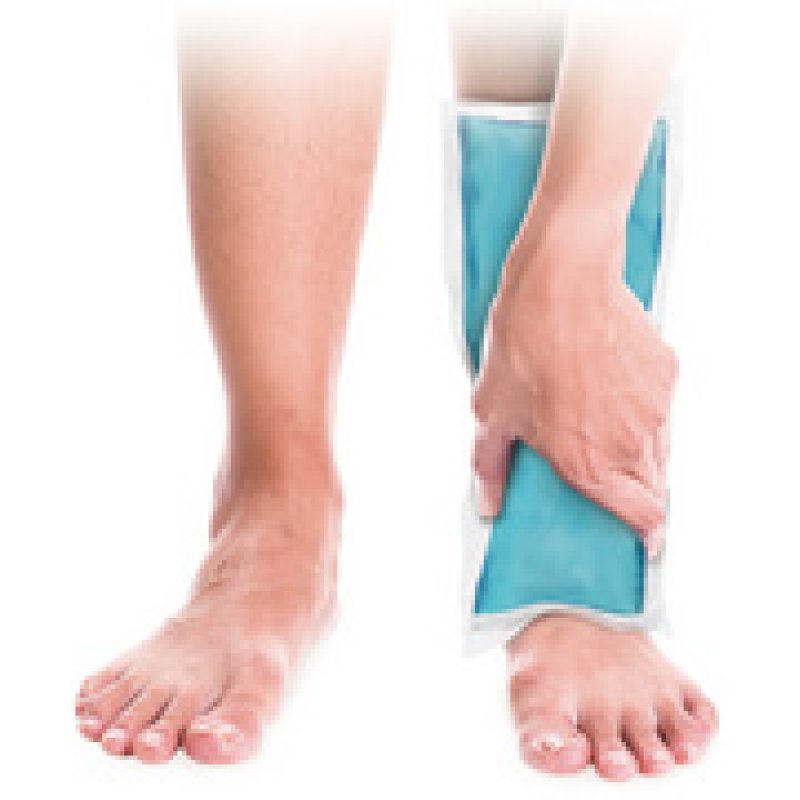 HARO Compresse chaud/froid, 265 x 120 mm, bleu