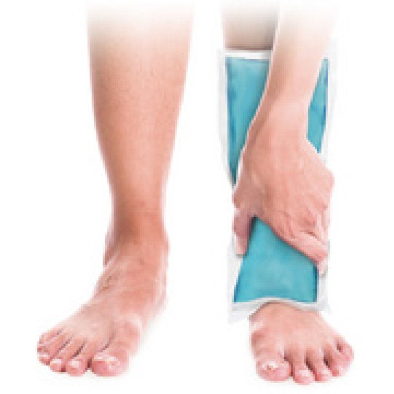 HARO Compresse chaud/froid, 85 x 130 mm, bleu