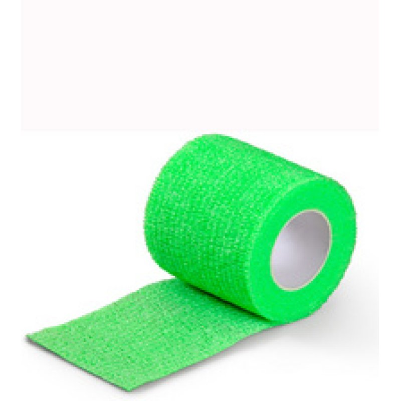 HARO Bande de fixation élastique, 50 mm x 4,5 m, vert clair