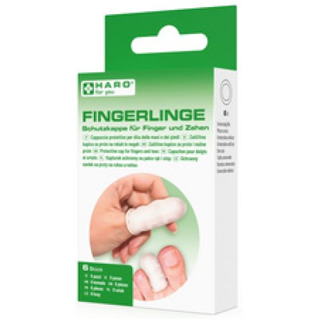 HARO Doigtier, taille unique, blanc