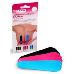 HARO Bande de kinésiologie "Dos", couleurs assorties