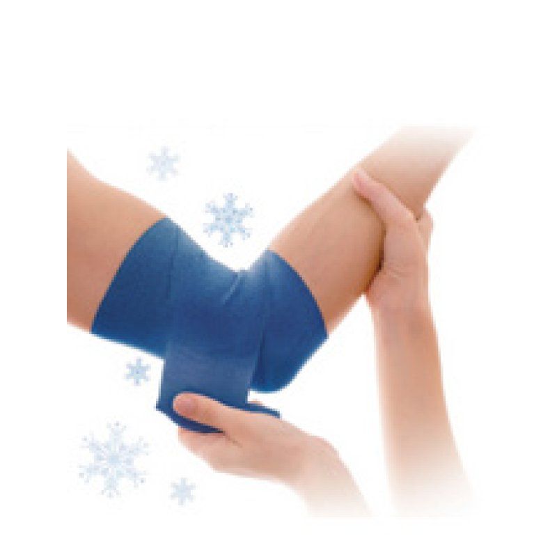 HARO Bande rafraîchissante, 100 mm x 2,7 m, bleu