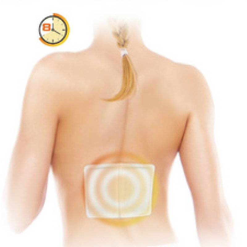 HARO Patch chauffant, 130 x 190 mm, blanc