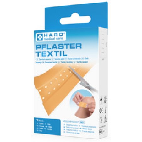HARO Pansement textile, 500 mm x 60 mm, beige