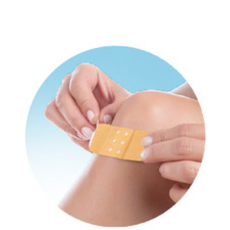 HARO Pansement textile, 500 mm x 60 mm, beige