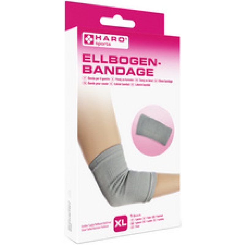 HARO Bandage sportif "Coude", taille: M, gris