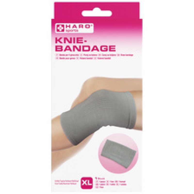 HARO Bandage sportif "Genou", taille: S, gris