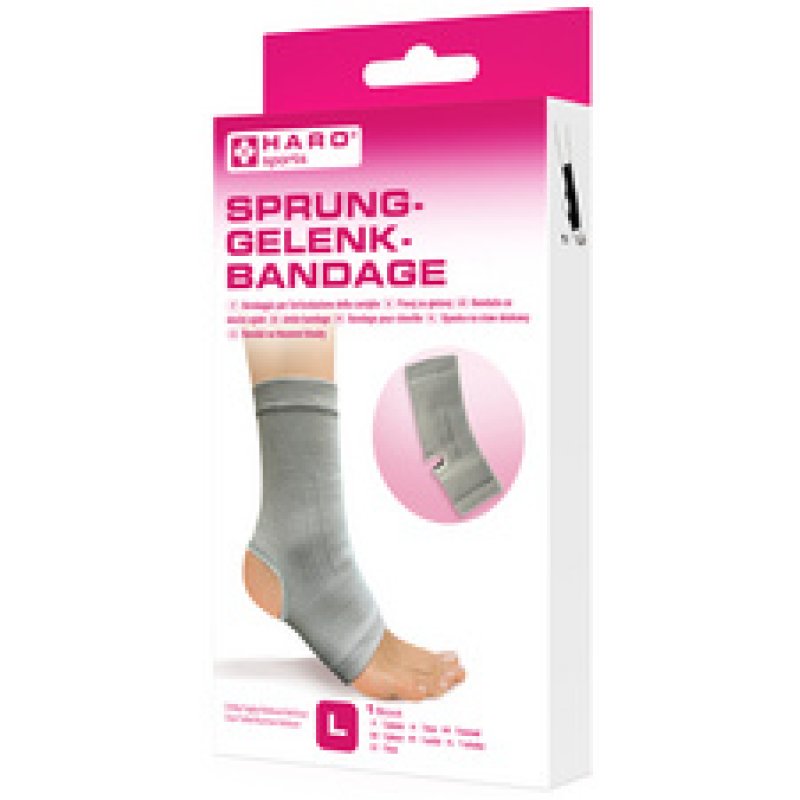 HARO Bandage sportif "Cheville", taille: S, gris