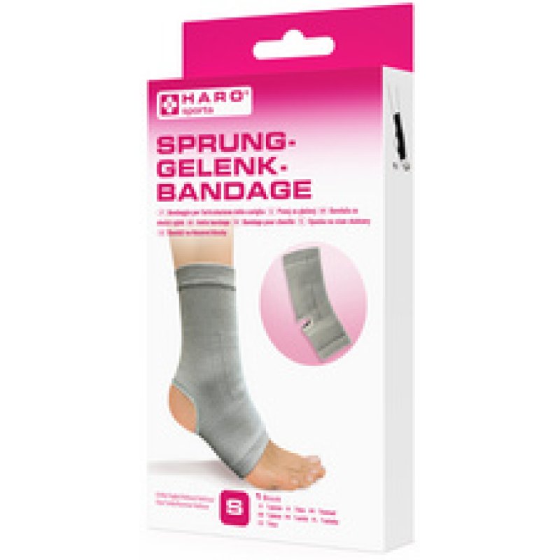 HARO Bandage sportif "Cheville", taille: M, gris