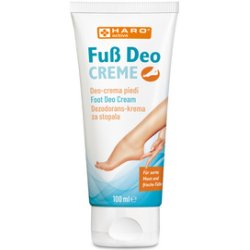 HARO Crème déodorant pour les pieds, tube de 100 ml