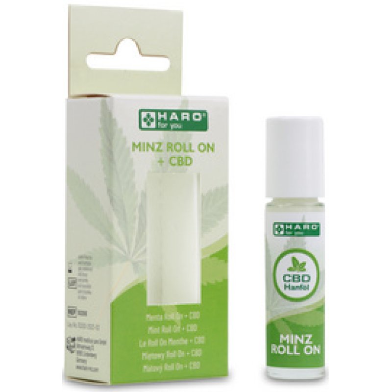 HARO Roll-on menthe CBD, stick de 10 ml