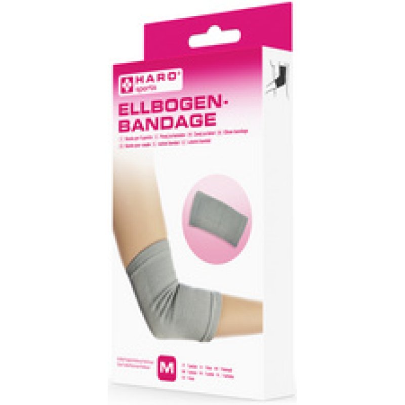 HARO Bandage sportif "Coude", taille: XL, gris