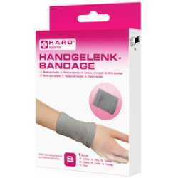 HARO Bandage sportif "Poignet", taille: XL, gris