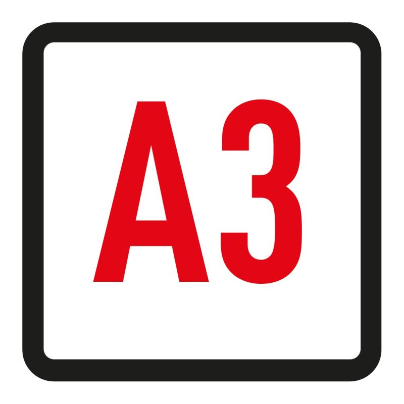 Herlitz 452300 bloc-notes A3 10 feuilles Multicolore