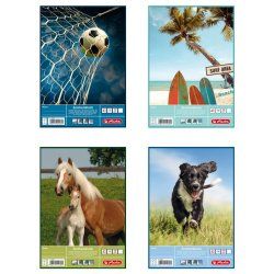 Herlitz 494419 bloc-notes A4 20 feuilles Multicolore