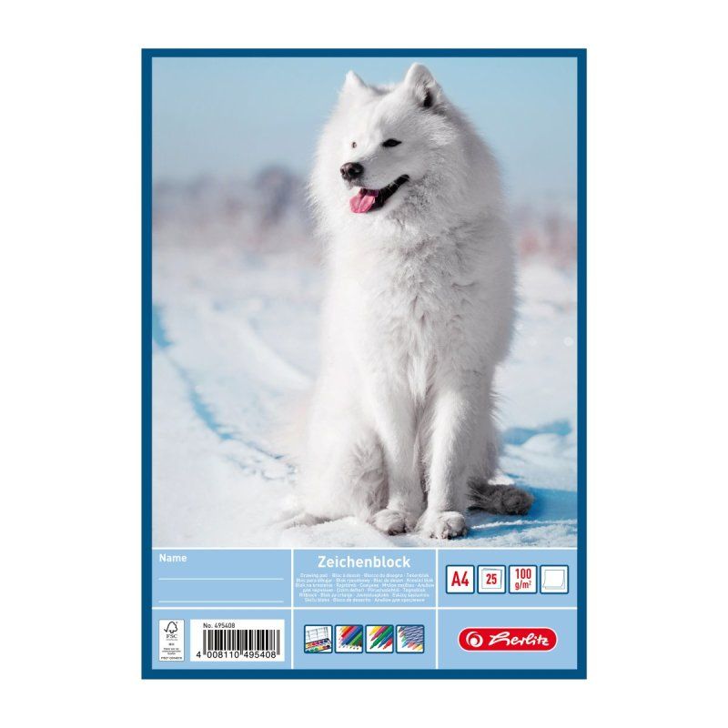 Herlitz 495408 writing notebook A4 25 sheets Multicolour