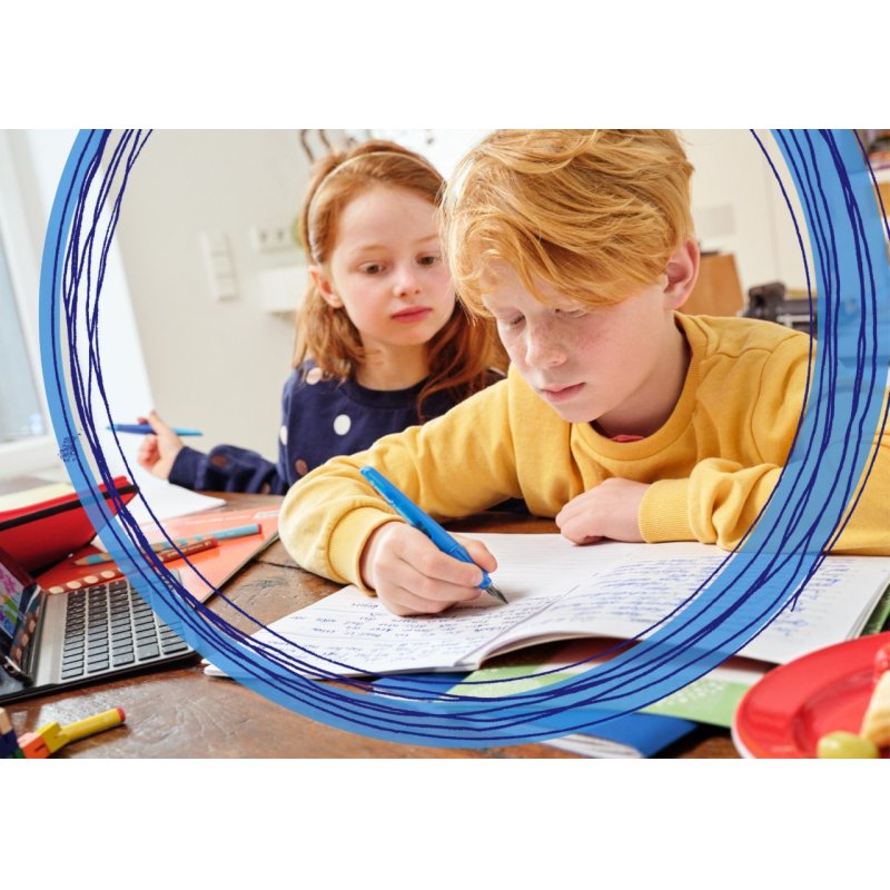 STABILO Stylo plume EASYbuddy M, droitiers, bleu