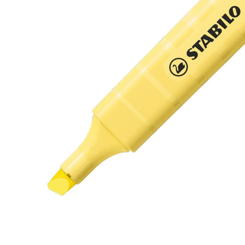 STABILO Surligneur swing cool Pastel Edition, crème de jaune