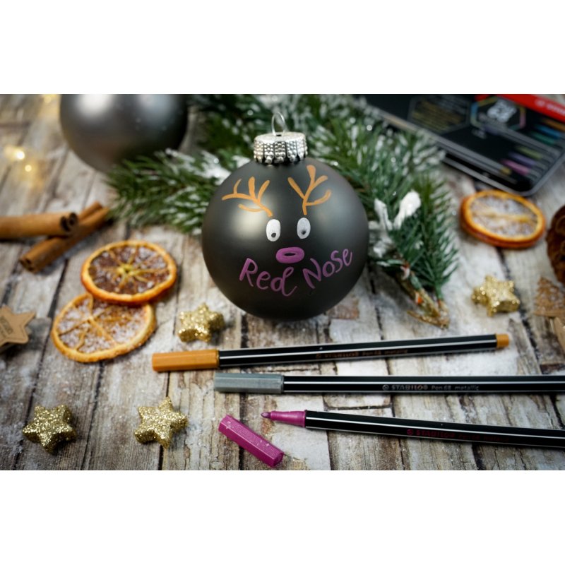 STABILO Pen 68 metallic stylo-feutre Moyen Or 1 pièce(s)