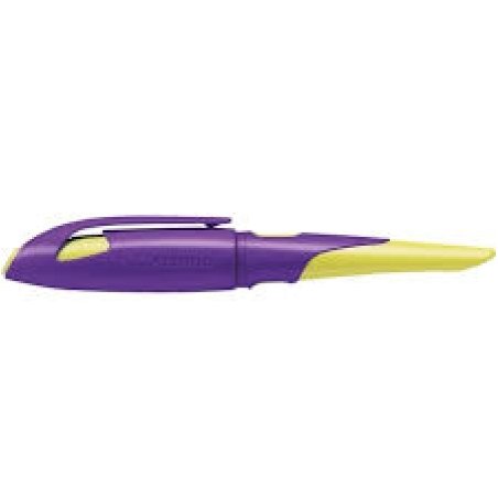 STABILO Stylo plume EASYbirdy R, droitiers, violet/jaune
