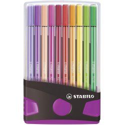 STABILO Pen 68 felt pen Medium Multicolour 20 pc(s)