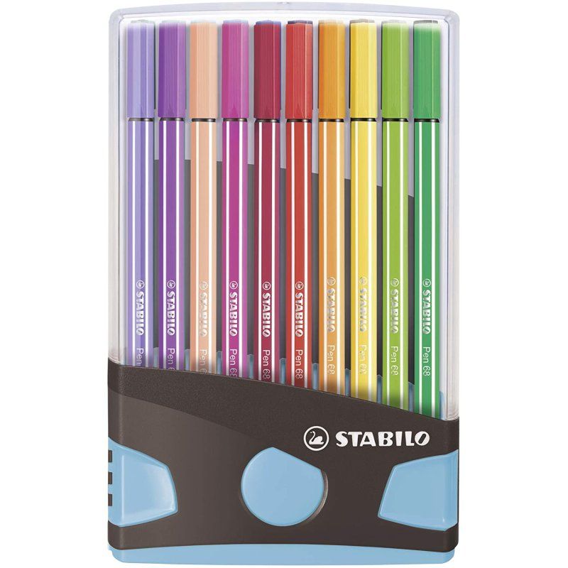 STABILO Pen 68 felt pen Medium Multicolour 20 pc(s)