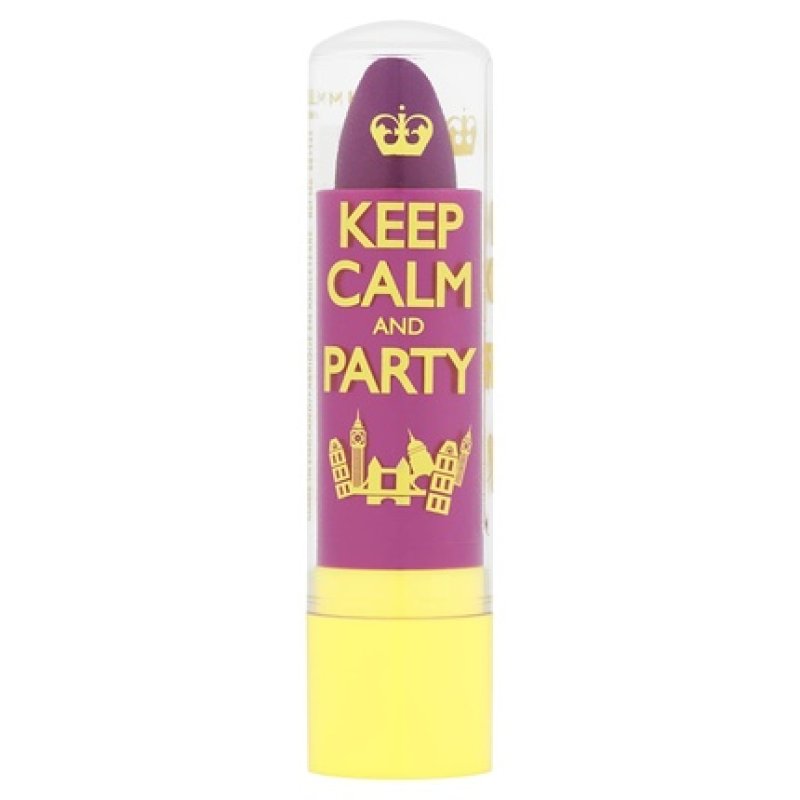 Rimmel Keep Calm And Party Lip Balm 050 Violet Blush 30ml