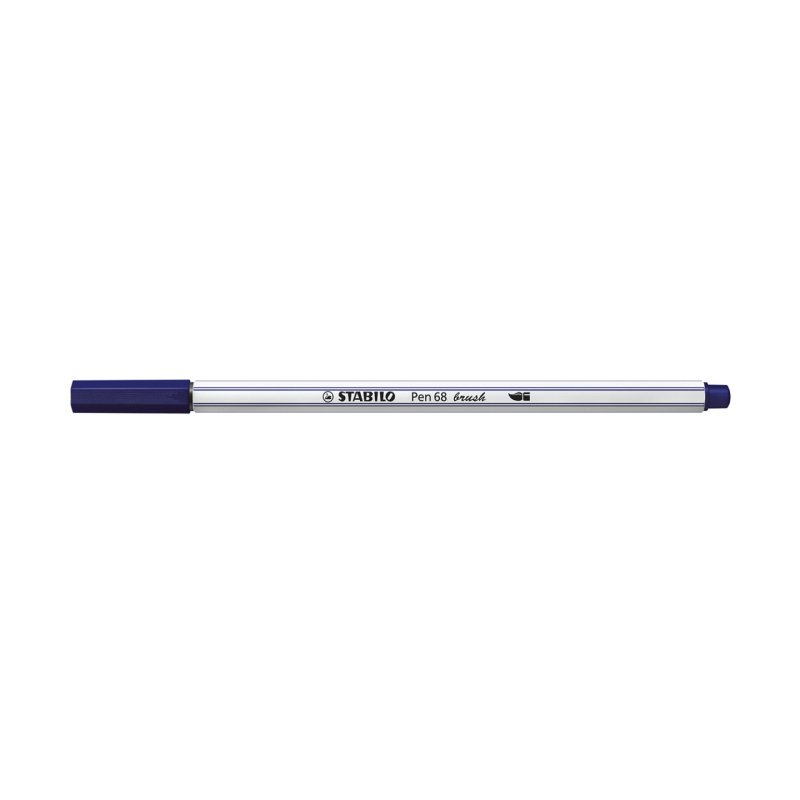 STABILO Pen 68 brush felt pen Blue 1 pc(s)