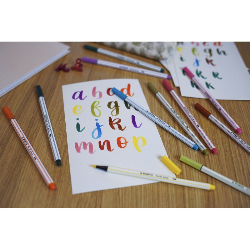 STABILO Pen 68 brush felt pen Beige 1 pc(s)