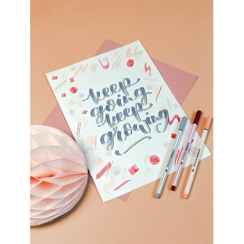 STABILO Pen 68 brush felt pen Beige 1 pc(s)