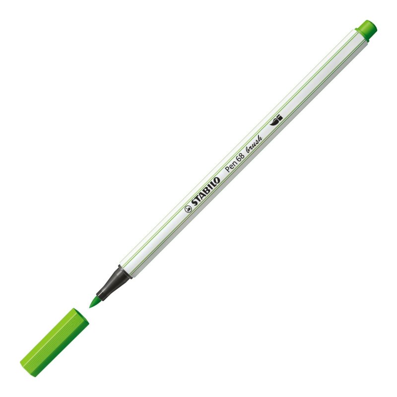 STABILO Pen 68 brush felt pen Light Green 1 pc(s)