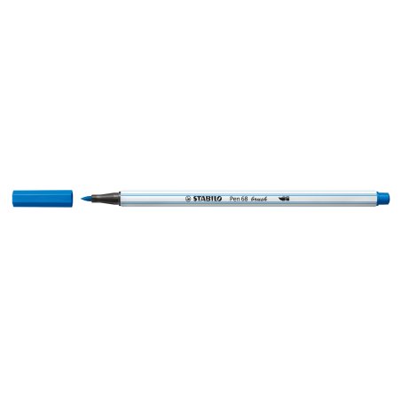 STABILO Pen 68 brush stylo-feutre Bleu 1 pièce(s)