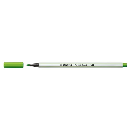 STABILO Pen 68 brush felt pen Medium Light Green 1 pc(s)
