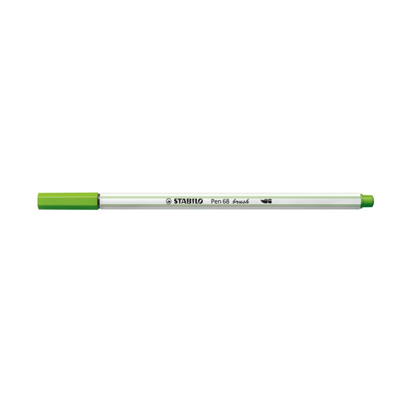 STABILO Pen 68 brush stylo-feutre Moyen Vert clair 1 pièce(s)