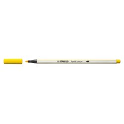 STABILO Feutre pinceau Pen 68 brush, jaune