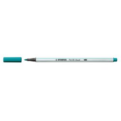 STABILO Feutre pinceau Pen 68 brush, bleu turquoise