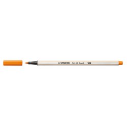 STABILO Pen 68 brush felt pen Medium Orange 1 pc(s)