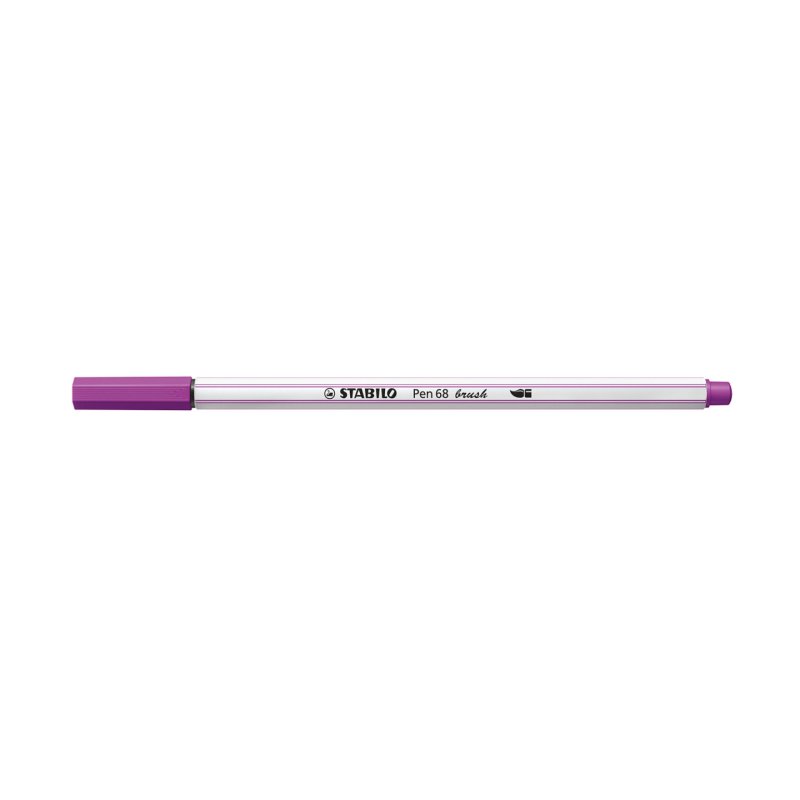 STABILO Pen 68 brush stylo-feutre Moyen Lilas 1 pièce(s)