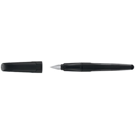 STABILO Stylo plume EASYbuddy A, noir/corail