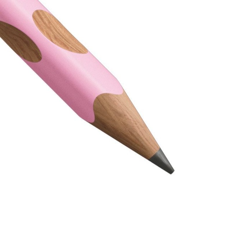 STABILO Crayon à papier d'apprentissage EASYgraph L, rose